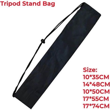 Sac pour trépied professionnel avec poche pour trépied et accessoires pour instruments de musique. Pliable, avec cordon de serrage et supports.