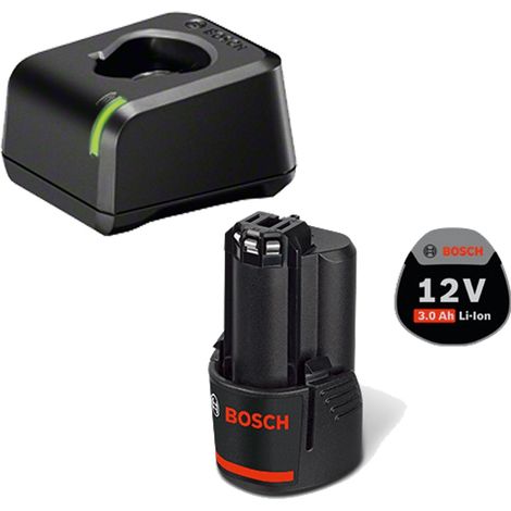 Bosch Akku-Starter-Set GBA 12 Volt / 1x 3,0 Ah + Schnellladegerät GAL 12V-20