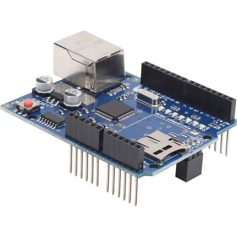 Netzwerk-Erweiterungsplatine Speicherkarten-Erweiterungs-PCB-Modul Elektronische Komponente W5100 (1/5)