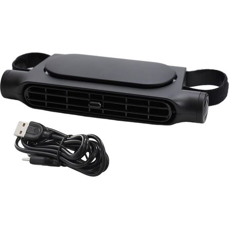 Ventilateur arrière à 3 têtes pour siège de voiture, réglable 360 (1/5)