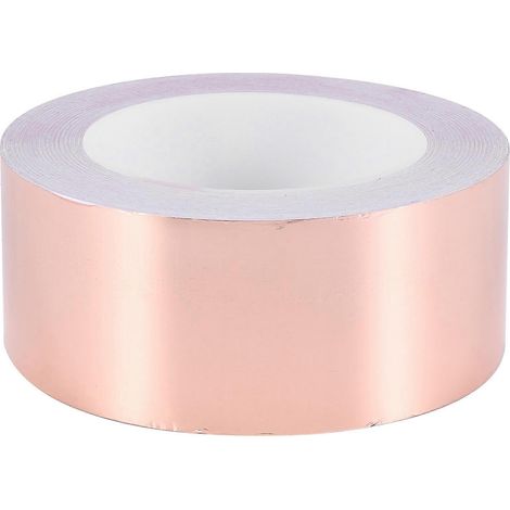 Kupferband zur elektromagnetischen Abschirmung, leitfähig, selbstklebend, für Elektronikreparaturen und EMI-Schutz, Premium-Qualität, Rolle (1/5)