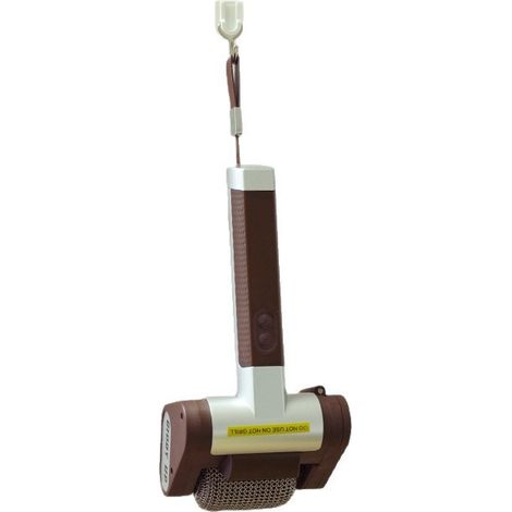 Brosse à griller en acier inoxydable 304 avec rouleaux, sans poils, éclairage LED intégré, nettoyage alimentaire sûr et efficace dengyankun