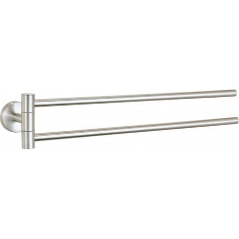 Wand-Handtuchhalter, 2 Arme, schwenkbar (1/4)