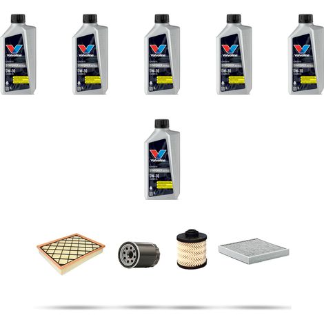 Kit tagliando 4 FILTRI e 6L OLIO compatibile con Ford S-Max II 2.0 Tdci Bi-Turbo 154kw dal 2015 (1/5)