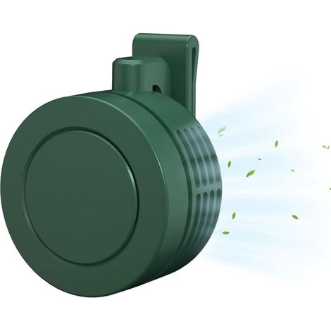 Ventilatore a clip multifunzionale - 3 velocità - Super silenzioso (≤25dB) - Ricaricabile tramite USB - Rotazione a 360° - Ideale per ufficio, auto e esterni. (1/4)