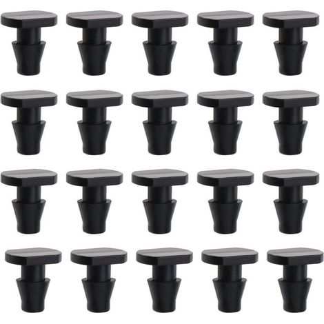 A 100pcs Bouchon de Tuyau d'irrigation Remplacement Tuyau Goutte à Goutte Embouts Irrigation Capillaire Petit Bouchon Accessoires pour Machine à Laver Jardin Arrosage Irrigation (1/5)