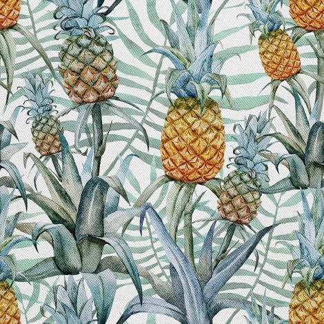 Outdoor-Dekostoffe Oxford - Motiv Ananas I DX407 (1/5)