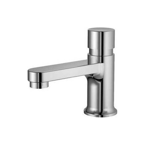 RUBINETTO TEMPORIZZATO TIME MODERNO PER LAVABO Misura: Cromo