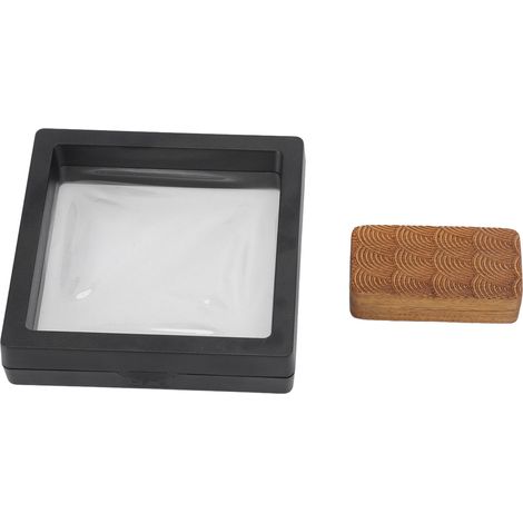 Coulisseau sensoriel vert en bois de santal, motif ondulations d'eau, jouet magnétique anti-stress pour 15-35 ans, TDAH autisme (1/5)