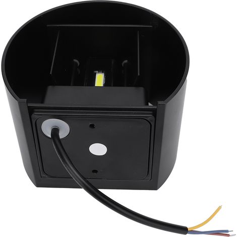 Applique murale LED extérieure 12 W, étanche IP65, en aluminium, éclairage vers le haut et vers le bas, AC85-265 V, boîtier noir, lumière blanche froide (1/5)