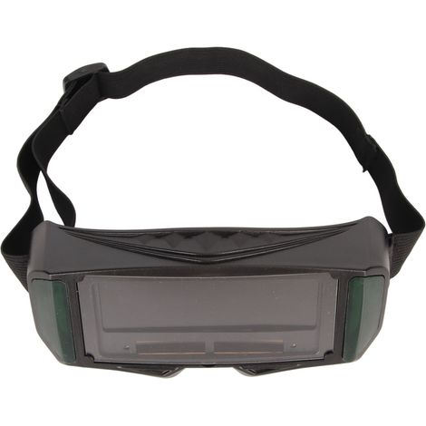 Ortviai Lunettes de soudage auto-assombrissantes solaires avec batterie intégrée, protection oculaire DIN 11