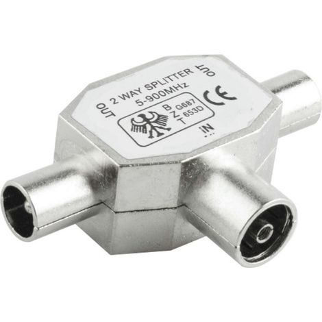ONLEX Metall-T-förmiger Trennstecker für Antenne 1M-2H