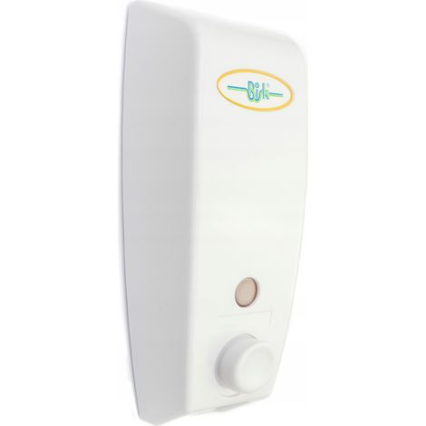 Dispenser di sapone manuale a parete Bisk, 400 ml, bianco, 1 pz. (1/5)