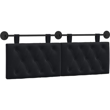 Maison Exclusive - Testiera sospesa Con luce LED Nero Velluto