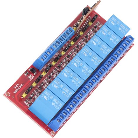 Carte Recepteur Relais Infrarouge - 8 Voies - 10 A - Pour Controle Sans Fil Dappareils Electriques - 1 Unite (1/5)