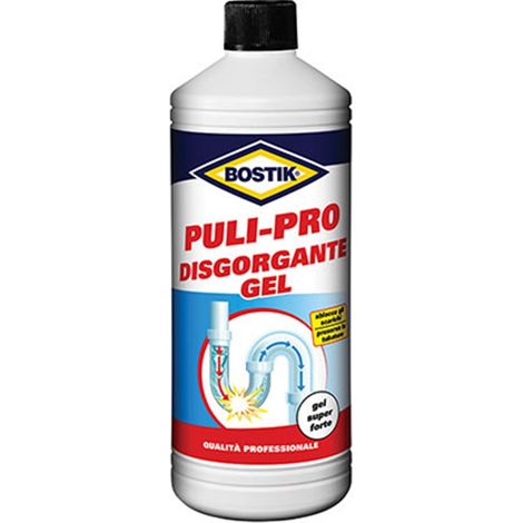 Bostik Disgorgante Pulitore Professionale, formato LT 1.