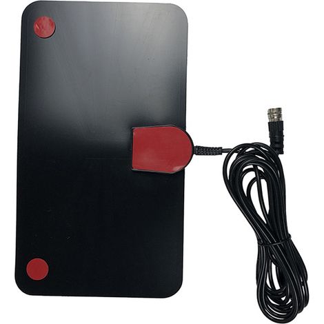 Antenne TV Numérique HD avec Amplificateur Intégré - Réception Stable pour Téléviseur et Ordinateur - Matériau ABS/PVC (1/5)