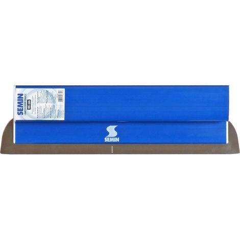 Semin – Lame à enduire 45 cm en acier inoxydable – Lissage sans bavures – Prise en main ergonomique – Pour plaques de plâtre (1/7)