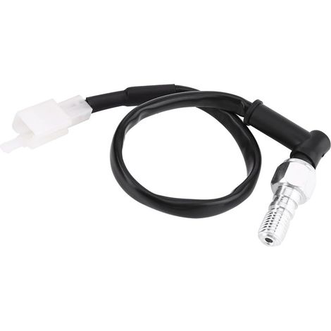 Interrupteur de Frein Hydraulique, Commutateur de Frein de Pression Universel Moto Feux Arrière Interrupteur de Lumière avec Rondelle 10x1.25mm 10x1mm(M10 x 1.25MM) (1/5)
