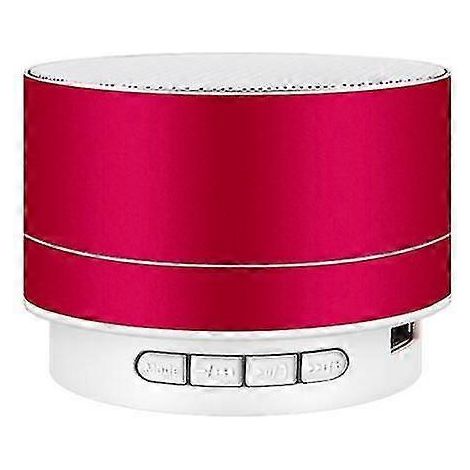 Enceinte Bluetooth sans fil USB rouge, mini caisson de basses, lecteur d'extérieur AZ10056 (1/5)