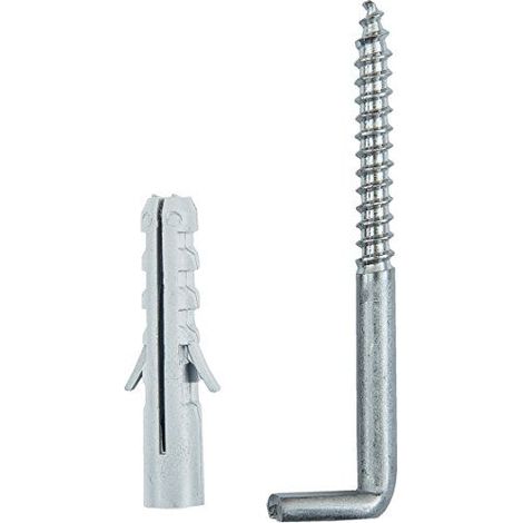 Connex Kit de fixation universel pour extérieur, 12pièces, acier inoxydable A2, 1pièce, dy5110014 (1/4)