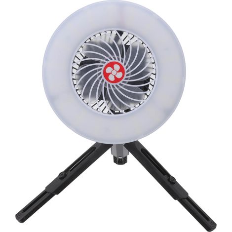 Campinglaterne mit USB-aufladbarem Ventilator, magnetischer Multifunktions-Außenbeleuchtung (1/5)