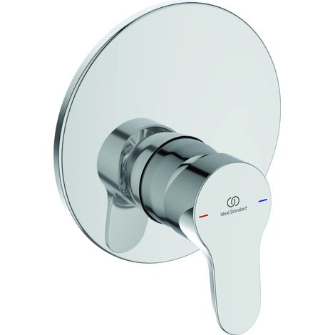 Ideal Standard - Cerabase, Miscelatore monocomando per doccia ad incasso, Una via, Parti esterne, Cromato (1/2)