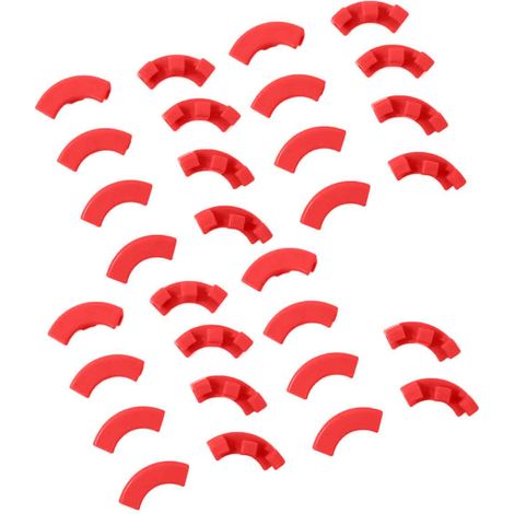 30 pinces de tuteurage, pour orientation douce des tiges, conception angulaire 90°, résistantes aux intempéries, idéales pour tomates et arbustes (1/5)