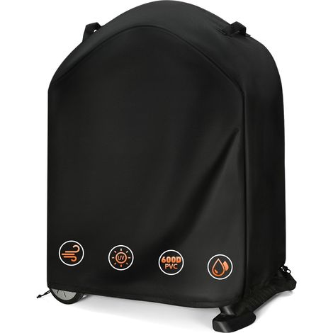 Housse de Protection pour Weber Q Séries 1000/2000 avec Chariot (1/5)