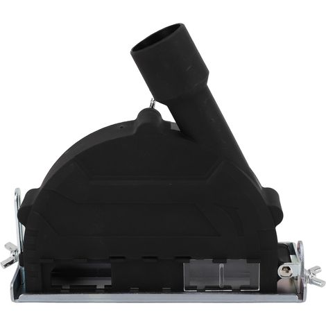 Carter et Pare-Poussière pour Meuleuse Angulaire en Fer Montage Facile Stable Réglable Accessoire Collecteur de Poussière Efficace pour 100 à 135 mm (1/5)