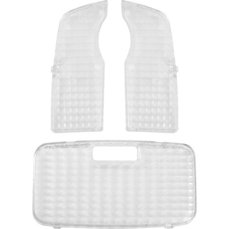 Lot de 3 caches transparents pour plafonnier intérieur de voiture Toyota Prius 2010-2015 (1/4)