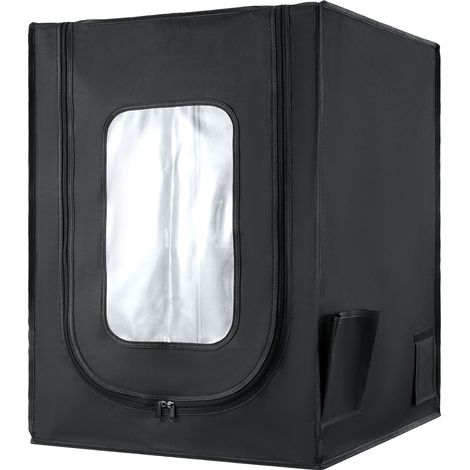 Housse imprimante 3D, tente de protection étanche anti-poussière en toile Oxford, enceinte à température constante avec éclairage LED, compatible Creality/ELEGOO/Anycubic (1/5)