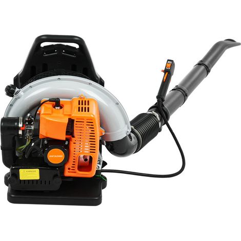 FIANAO – Laubbläser – Rücken-Laubbläser – 2-Takt-Motor, 63 cm³, multifunktional, hochfest – für Laub- und Schneebeseitigung im Außenbereich, 1 Set – Maße: 180 × 54 × 45 cm (1/5)