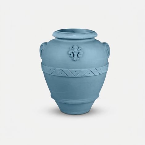 Vaso da esterno in LLDPE Orcio - Blu
