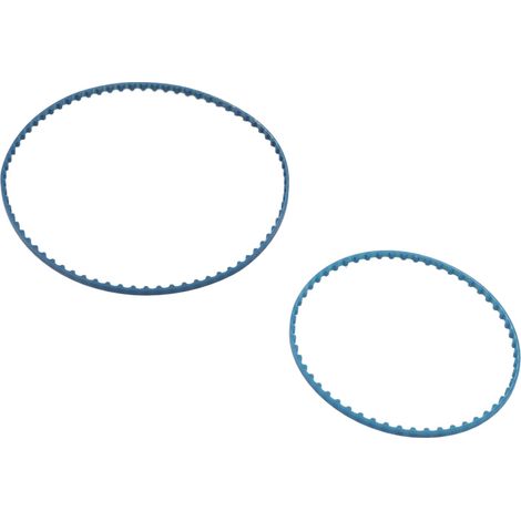 Lot de 2 courroies d'entraînement caoutchouc légères pour robot nettoyeur piscine Polaris 9 100 1017 (1/5)