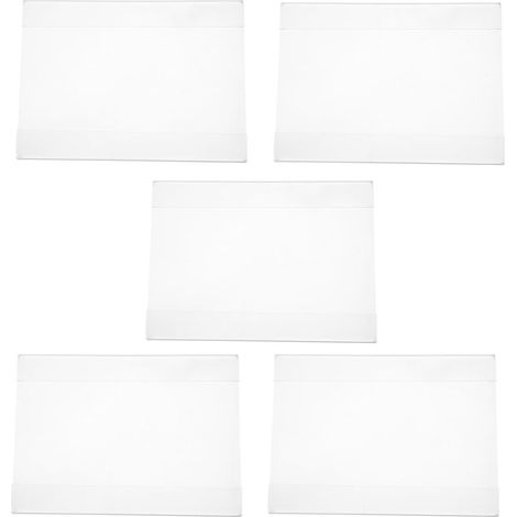 étiquettes en acrylique transparent petits porte étiquettes