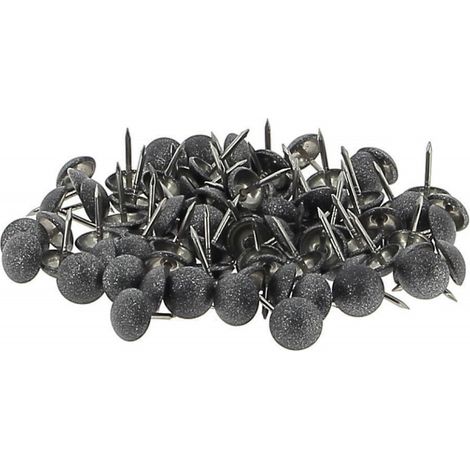 SELECT - Clous tapissier ø 11 mm Coloris - Gris pailleté