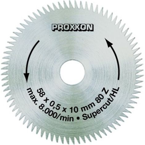 Hoja de sierra circular 'Super-Cut' Ø 58 mm - PROXXON - 28014