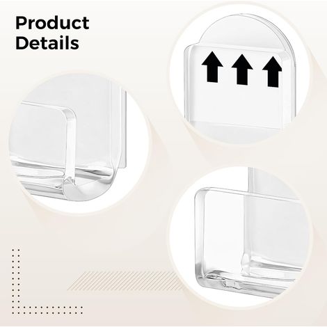 Support mural pour disques vinyles sans vis, autocollant transparent en acrylique, présentoir et accroche pour collection (1/3)