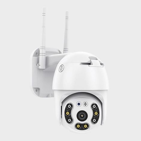 Caméra de surveillance extérieure 3MP – Vision nocturne 30 mètres – Connectivité Wi-Fi – Capteur CMOS pour images nettes – Lifebox