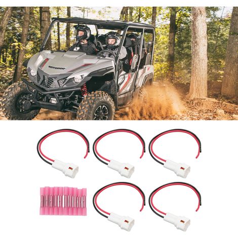 Kit de 5 câbles d'alimentation B4J-H25B0-V0-00 pour Yamaha Wolverine 850 RMAX4 (1/5)