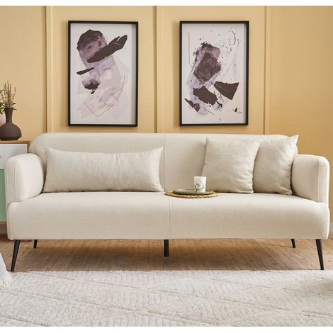3-Sitzer-Sofa Revos Creme