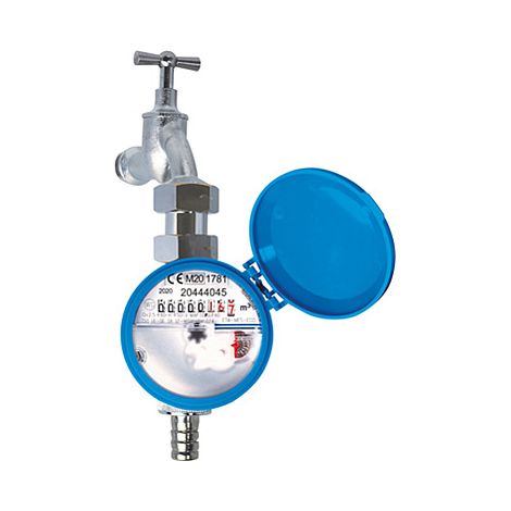 Wasser-Geräte Zapfhahnzähler Kaltwasser mit Einstrahlzähler 80mm/110mm 84521