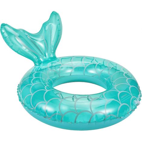 Bouée gonflable pour la natation en piscine, à la plage et en extérieur un accessoire flottant conçu pour les activités nautiques récréatives.-AquaForge (1/5)