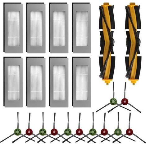 Ersatzbürstenfilter-Zubehörset, Hauptbürsten für ECOVACS DEEBOT T8 N8 Ozmo 950 920 (1/5)