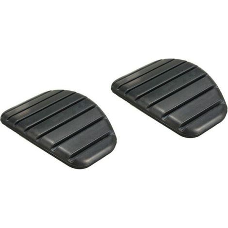 Funda para pedal de embrague de coche (2 piezas), funda antideslizante de goma para pedal de freno para Megane Laguna Clio Kangoo Scenic (1/3)