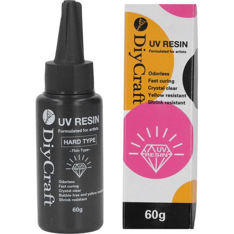 Colle UV - 60 g - Haute Transparence - Sans Odeur - Résistante Au Jaunissement - Durcissement Rapide Sous Lampe UV - 1 Pièce (1/5)