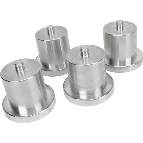Lot de 4 patins de levage pour cric de sol, adaptateurs de point de levage de rechange pour réparation et entretien. (1/5)