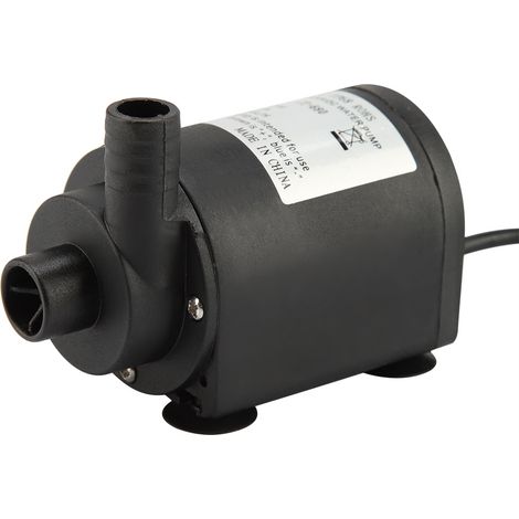 Bürstenlose 6-24V DC-Tauchpumpe für Aquarien, geeignet für Springbrunnen und Teiche, solarbetrieben (1/5)