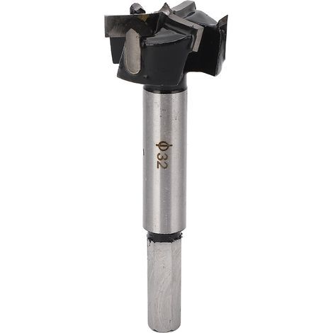 Mèche Forstner 32mm 3 Goujures Carbure pour Portes et Travail du Bois (1/5)